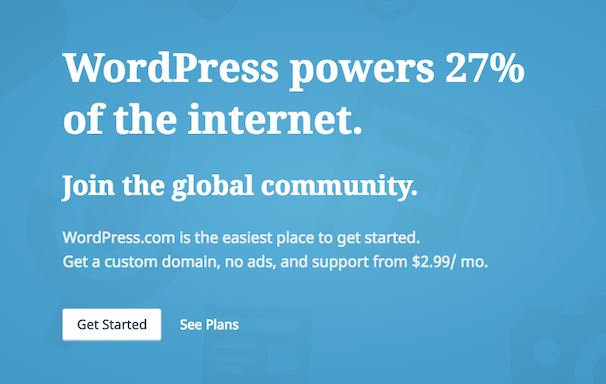 is wordpress free