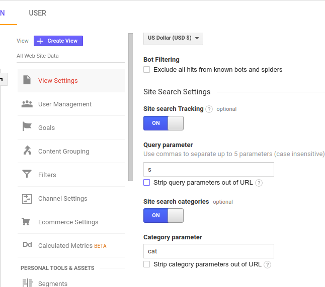 wordpress search analytics