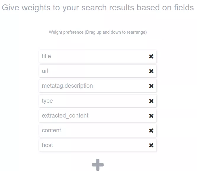 wordpress search settings