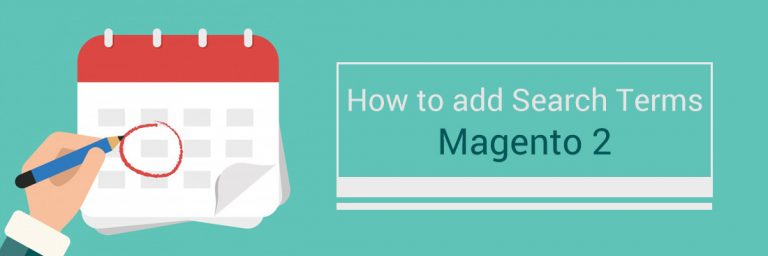 How to add magento 2 search terms