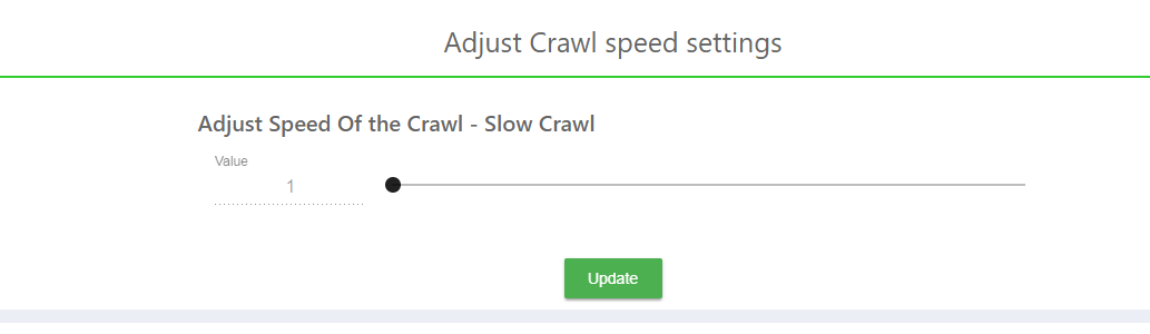 How to increase search crawler speed in expertrec