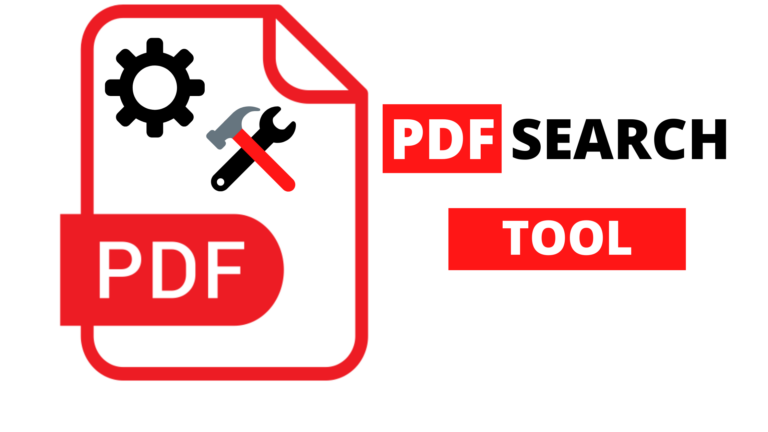 How to create and use a PDF search tool