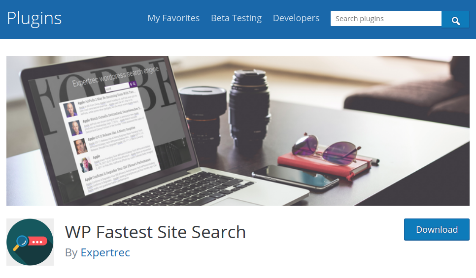  WP Wordpress Custom Search Plugin 2019 Expertrec