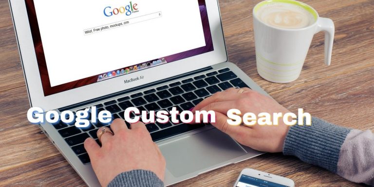 Google custom search for website code addition process