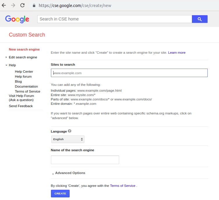 google search script