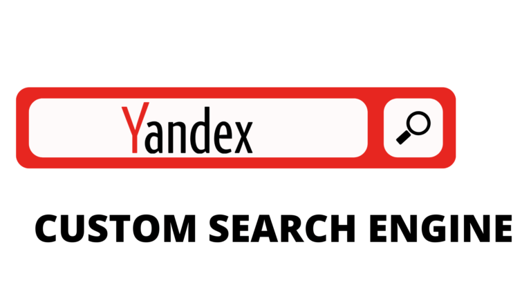 How to create a yandex custom search