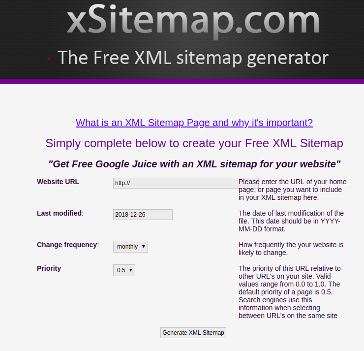 free shopify sitemap