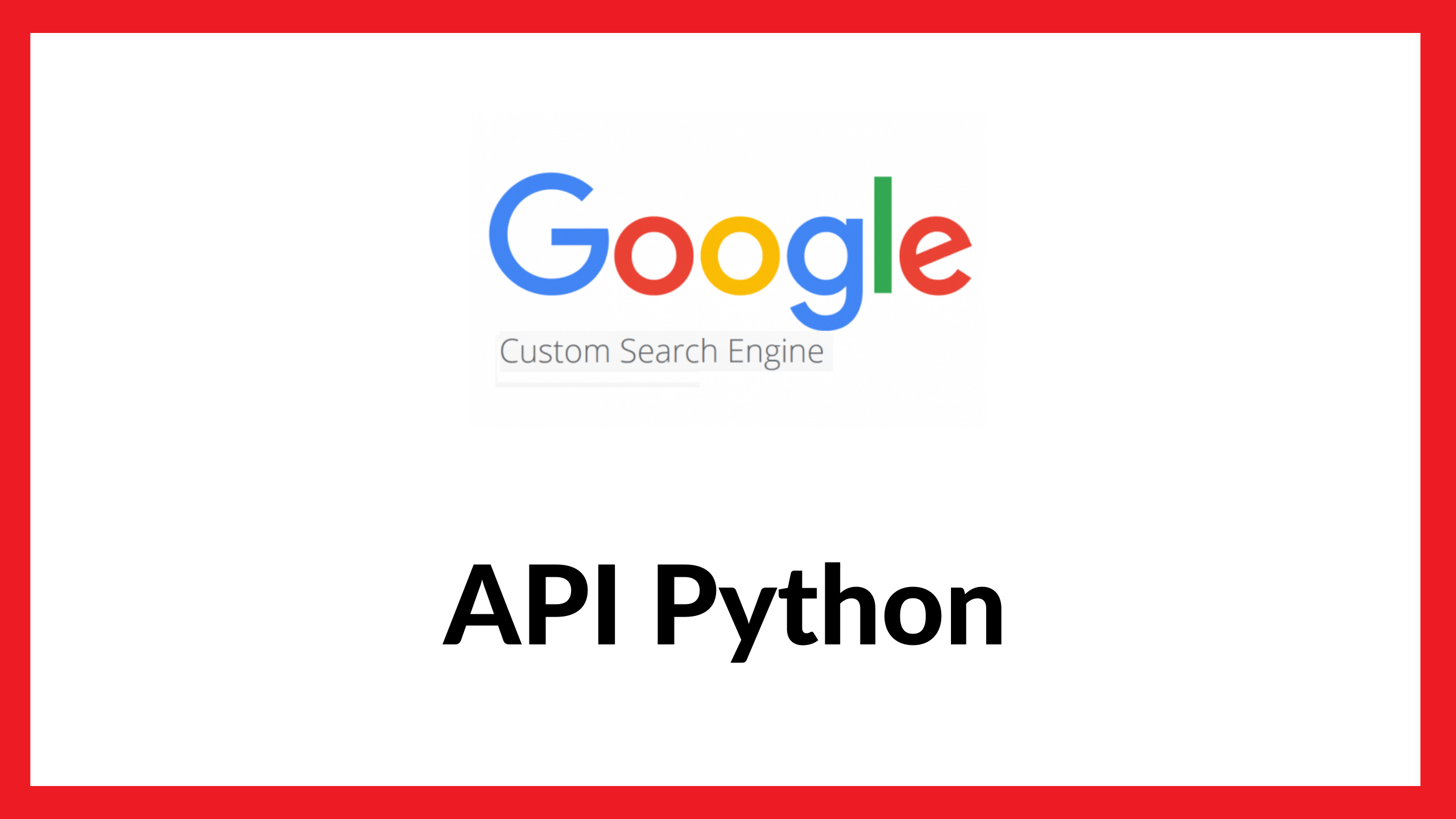 Google api python