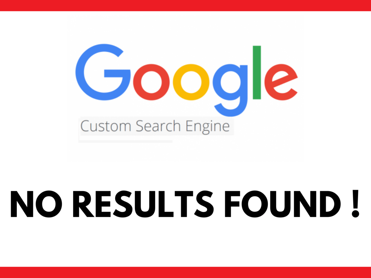 Solved Google Custom Search No Results Message 22 Expertrec