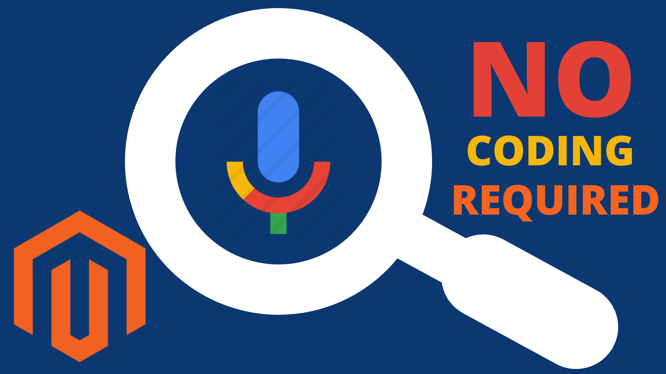 How to add voice search to Magento 1 and 2 without coding 