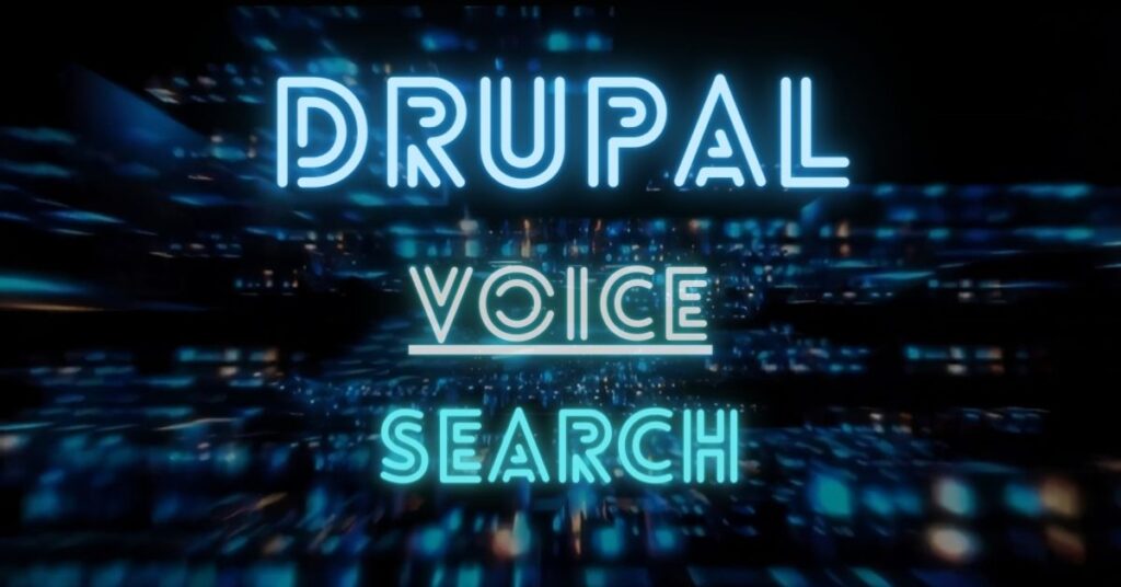 Add Voice Search to Drupal