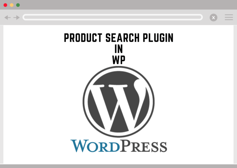 Product Search Plugin in Wordpress