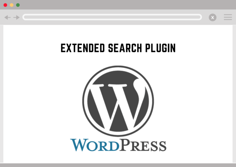 Wordpress Extended Search Plugin