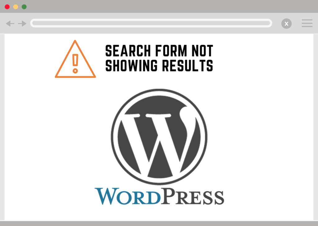Wordpress Search Form Not Showing Results