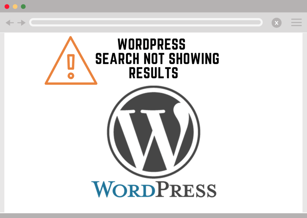 Wordpress Search Not Showing Results