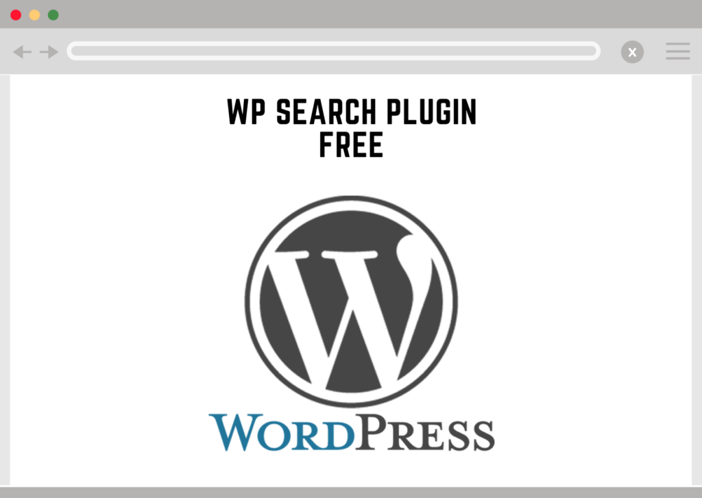 Wordpress Search Plugin Free