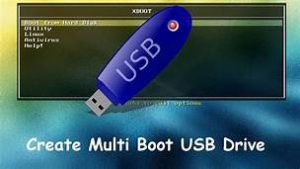 create multi boot usb drive