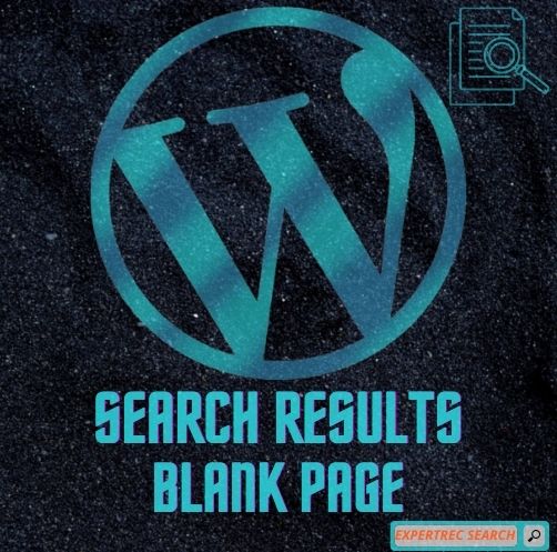 Wordpress Search Results Blank Page