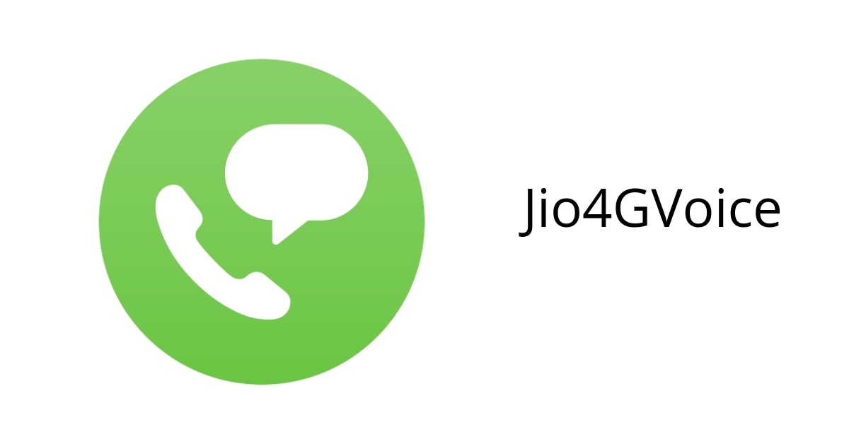 jio4voice