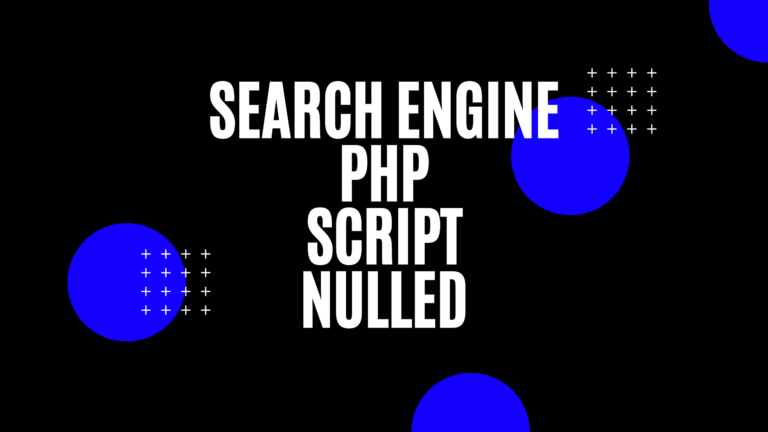 search engine php script nulled