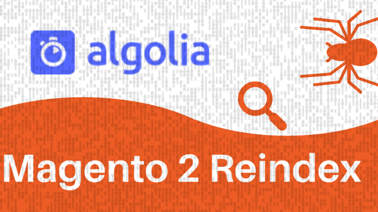 Algolia magento 2 reindex
