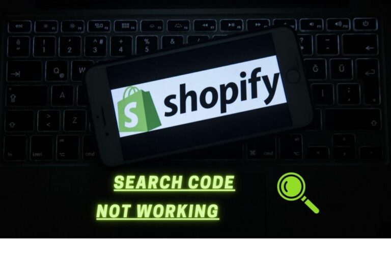 Shopify Search Code not Working