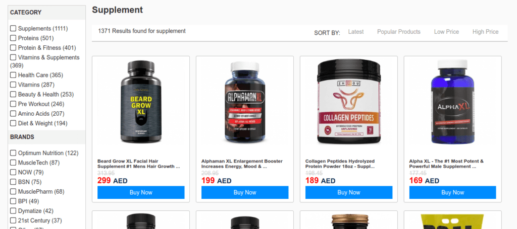 Faceted Search Filter Bigcommerce