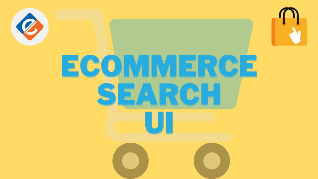 ecommerce search UI