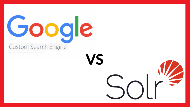 Google Custom Search vs Solr