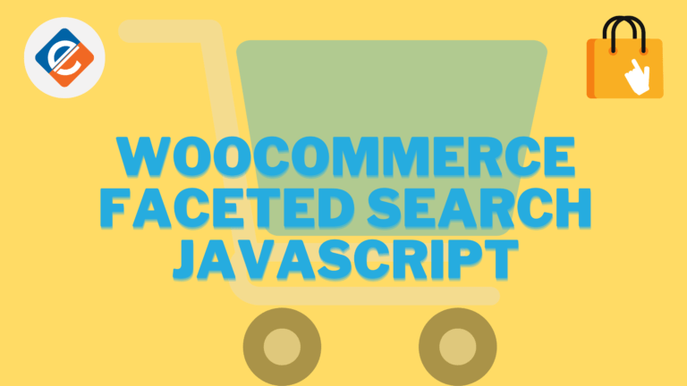 Woocommerce Faceted Search Javascript