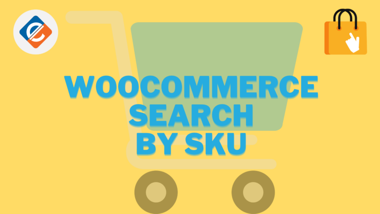 Woocommerce Search by SKU