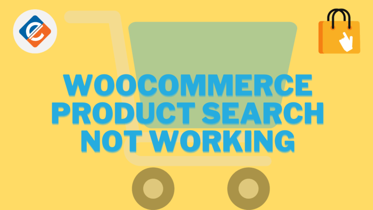 Woocommerce product search not working