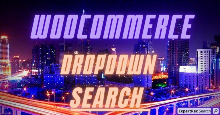 Woocommerce Dropdown Search