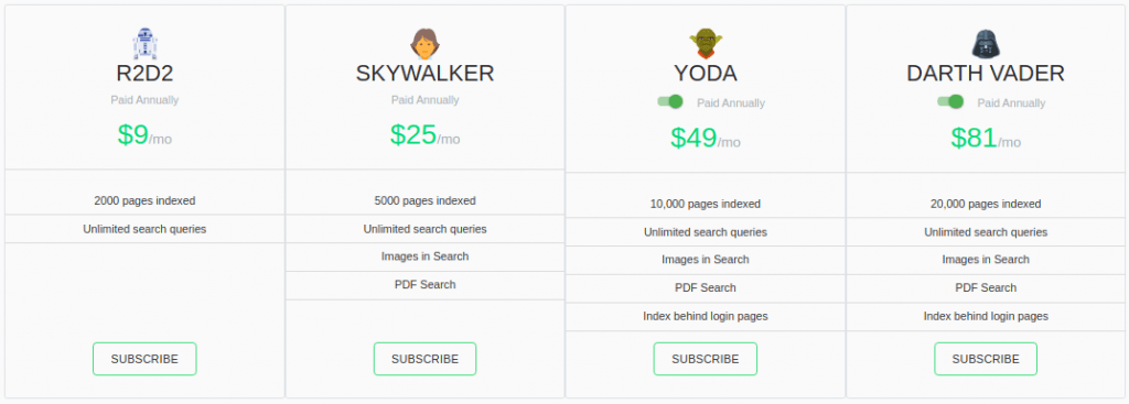 Klevu alternate pricing