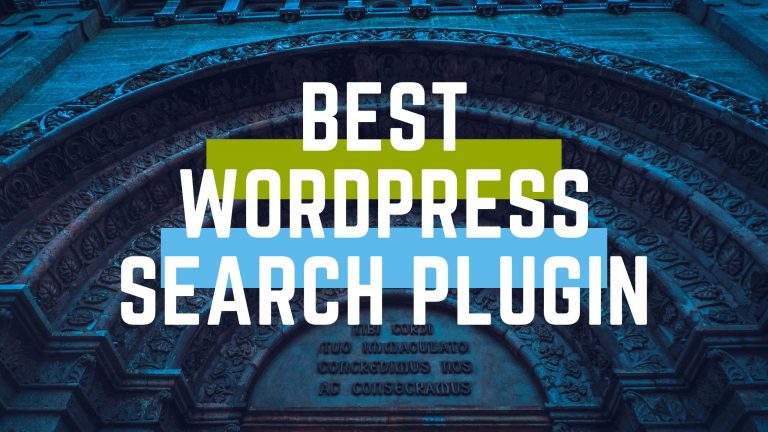 Best wordpress search plugin