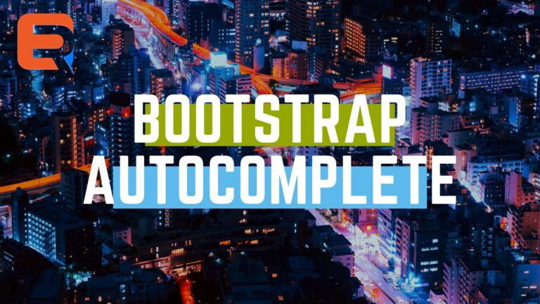 bootstrap autocomplete