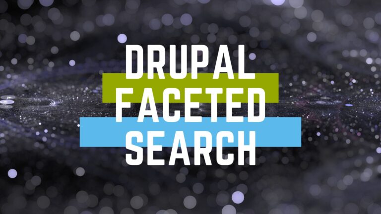 drupal faceted search