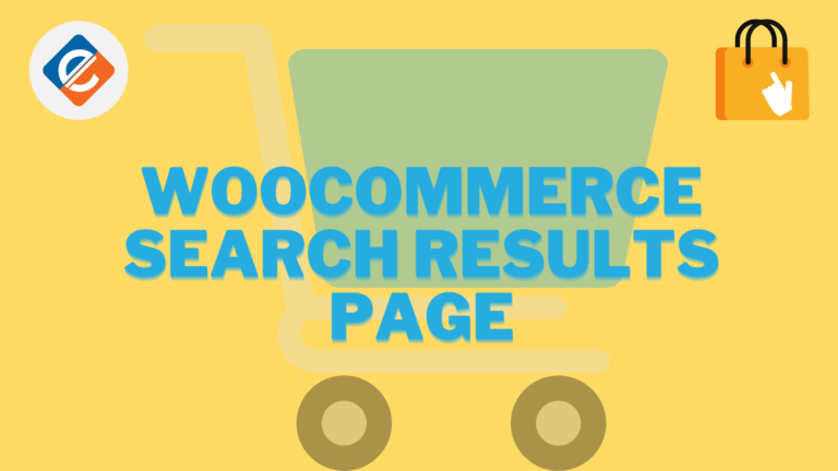 Woocommerce Search Results Page