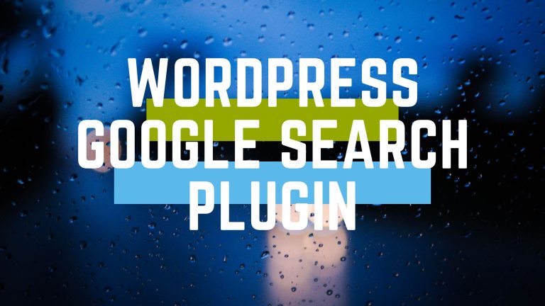 wordpress google search plugin