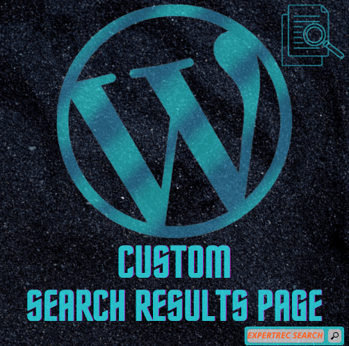 WordPress Custom Search Results Page