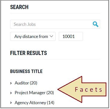 wordpress faceted search
