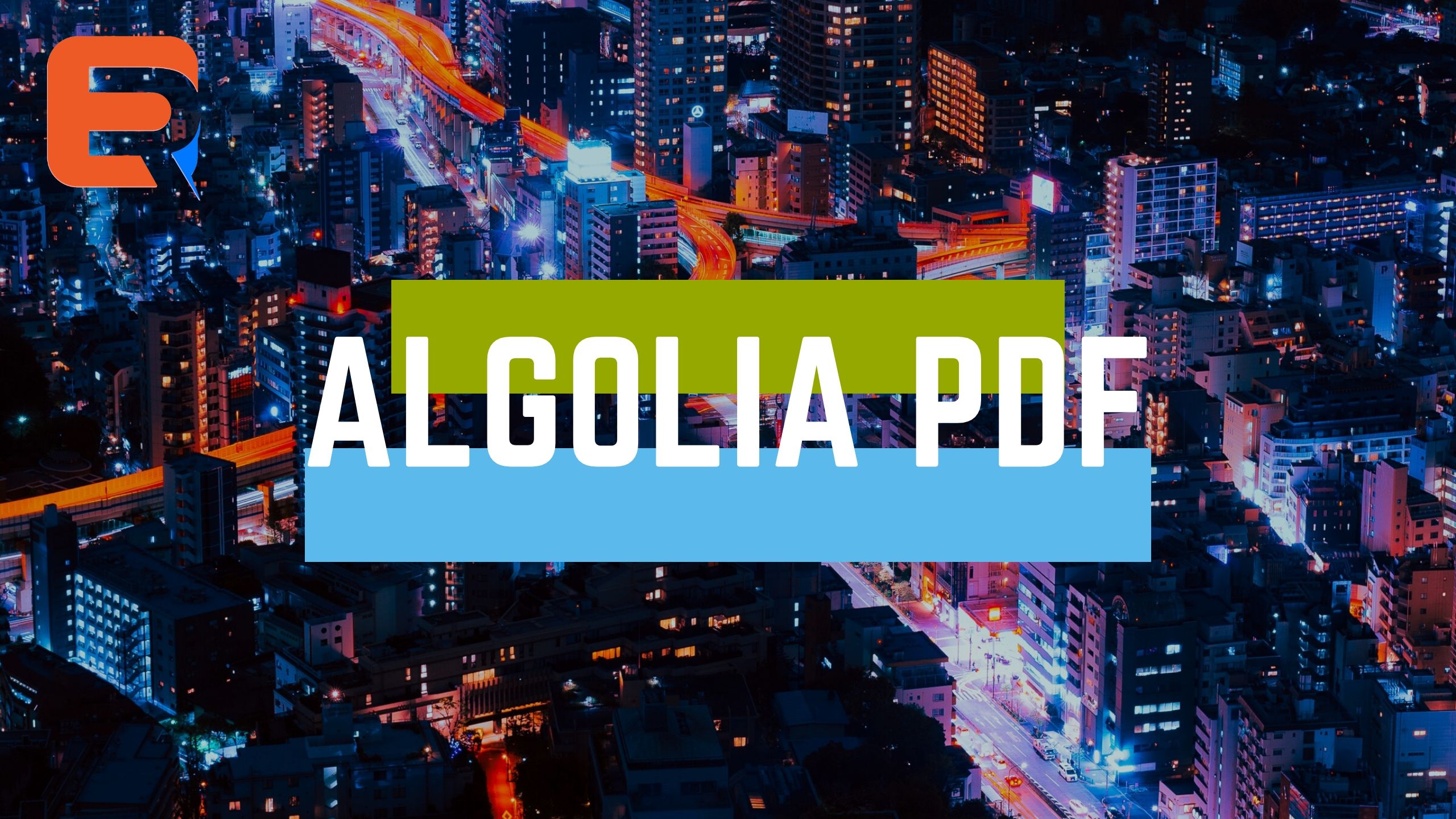 ALGOLIA PDF