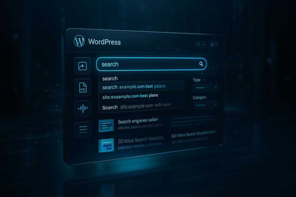 wp fastest site search