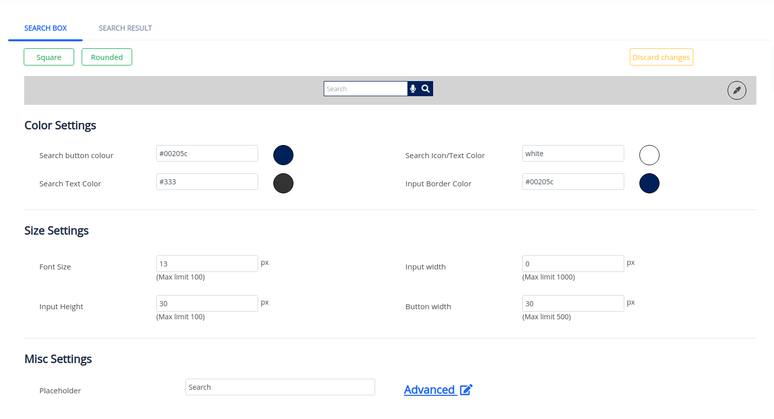 Getting started - Expertrec custom search engine