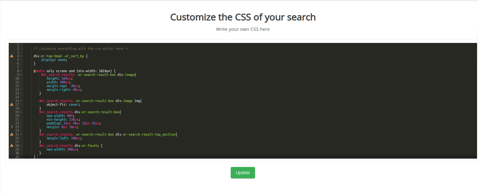 Getting started - Expertrec custom search engine