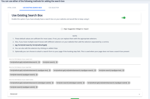 Installation Guide - Expertrec custom search engine