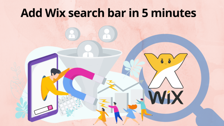 Add Wix search bar in 5 minutes
