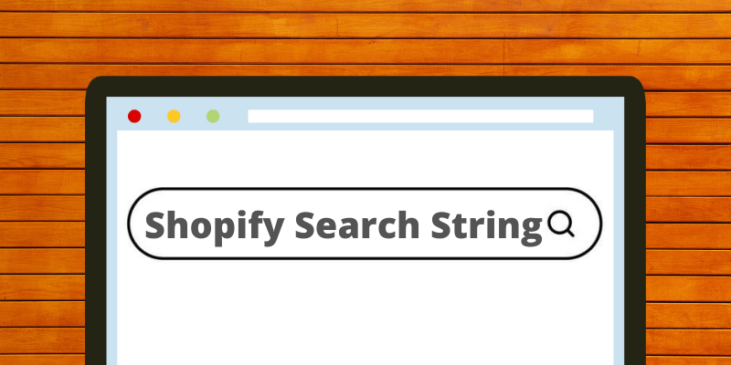 shopify search parameters