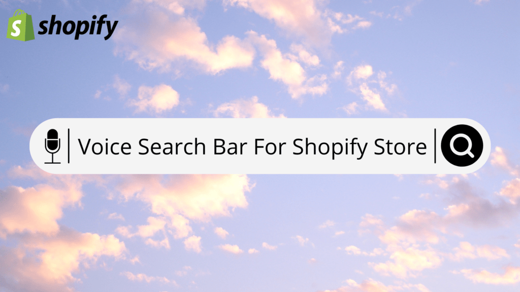 Voice Search For Shopify