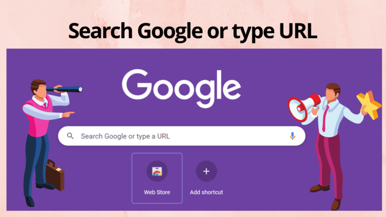 Search Google or type URL